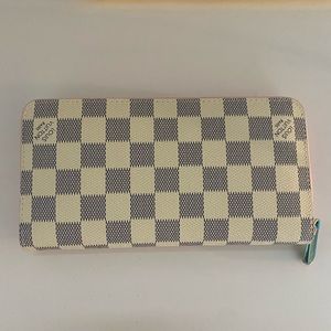 NEW Designer Wallet Monogram Checkered